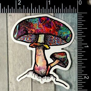 🌀10/$10🌀 Magic Mushroom Waterproof Sticker Decal